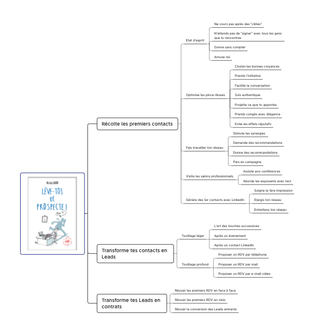 Carte mentale Lève-toi et Prospecte