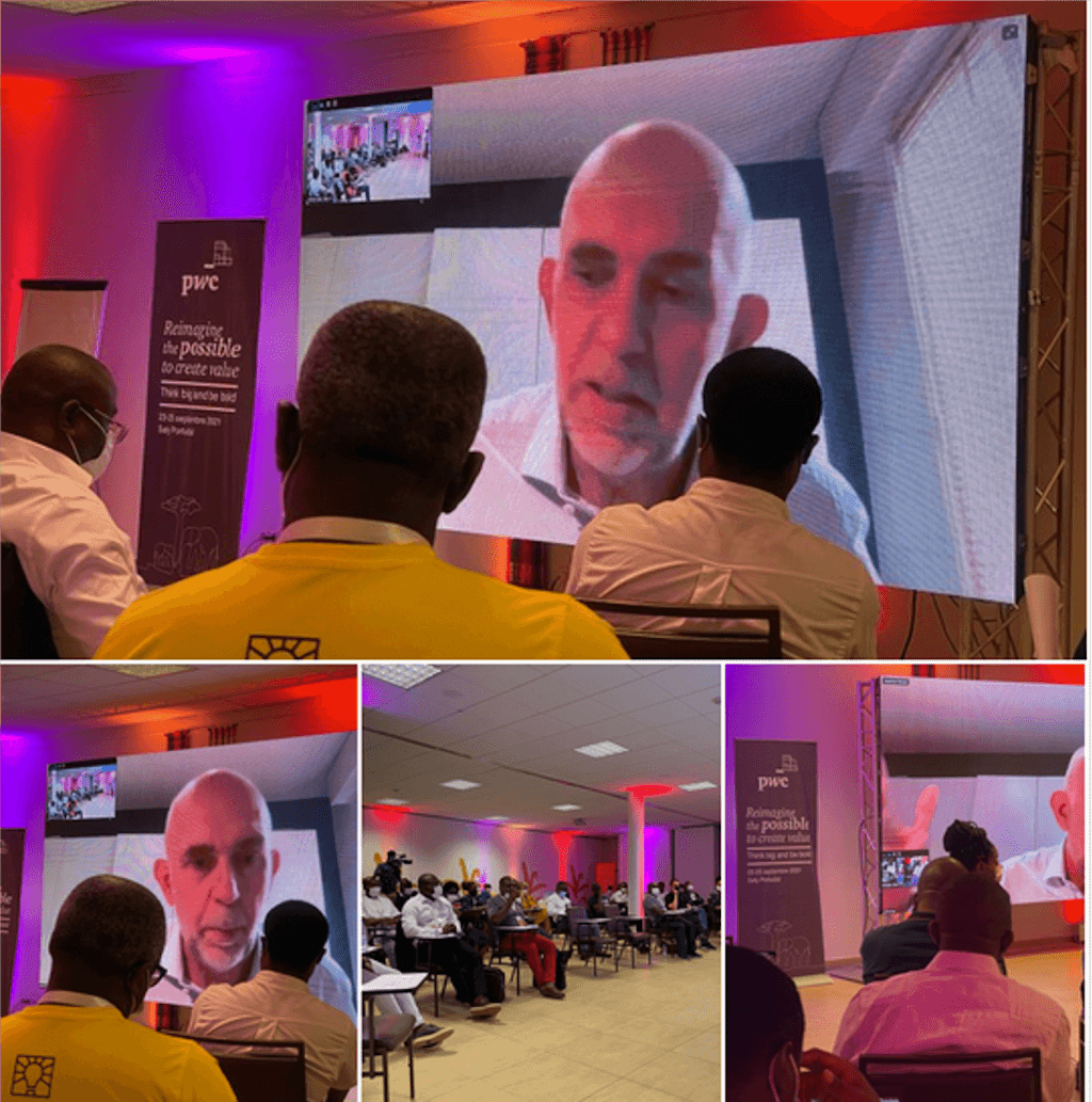 Visio conférence pour PWC