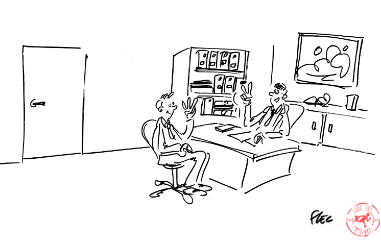 Illustration d’un freelance en rendez-vous avec un client pour défendre ses tarifs