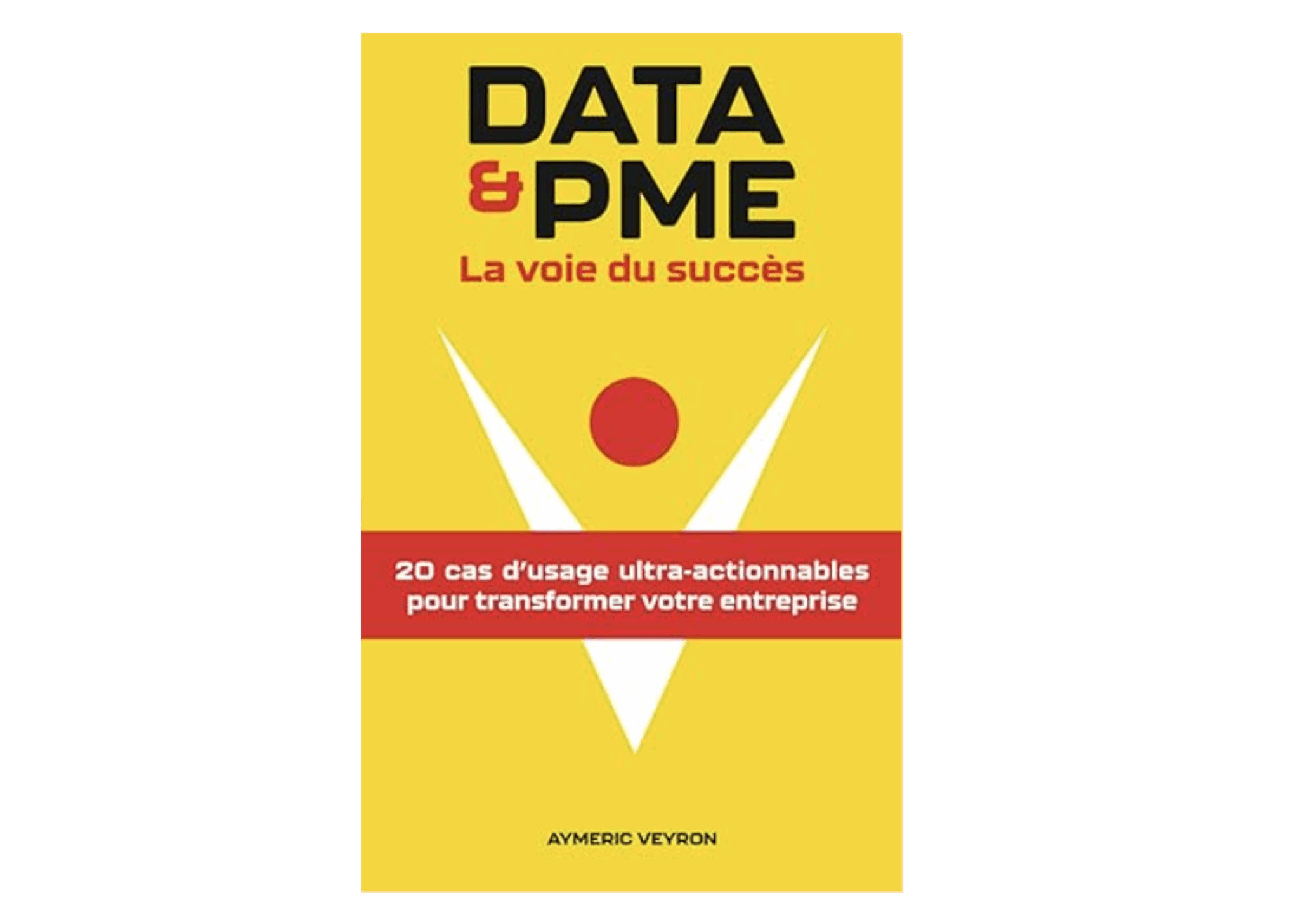 Couverture du livre “Data PME – La voie du succès” d’Aymeric Veyron, présentée dans une fiche de lecture.