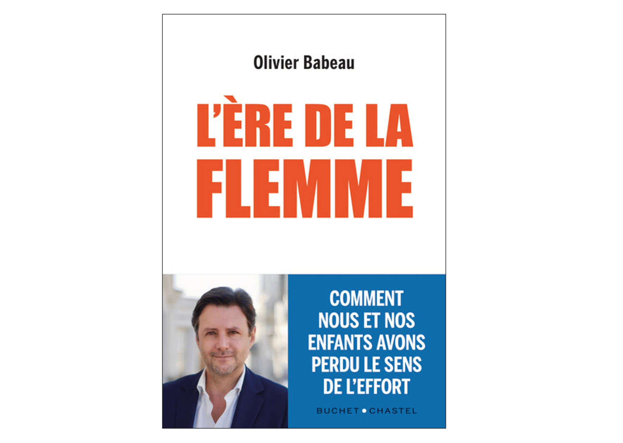 couverture L'ère de la flemme Olivier Babeau