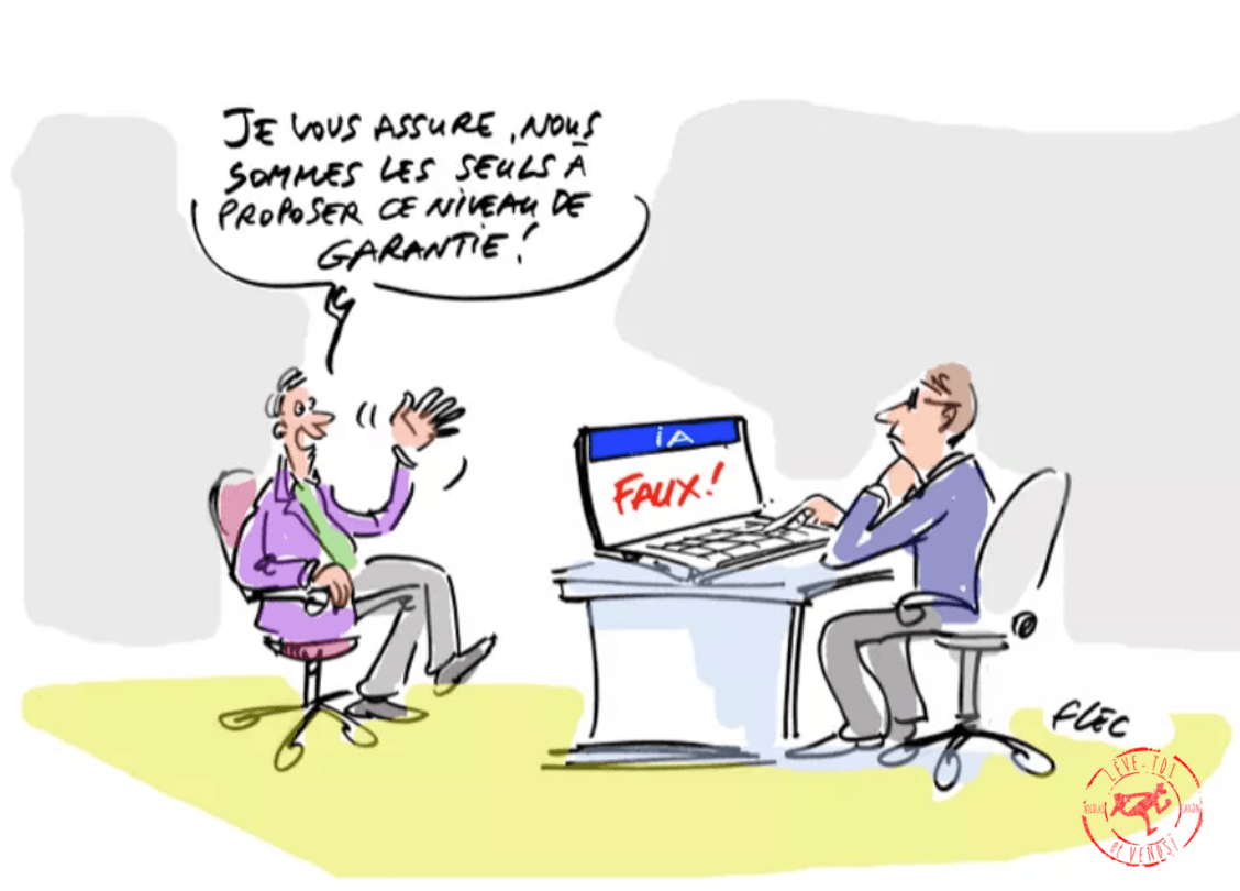 Méthodes de vente et vente simplifiée : l'IA vérifie en direct les affirmations du vendeur