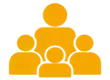 Vente simplifiée 3 Performance commerciale icon conf yellow